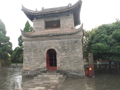 Xian Buddhist Temple Structure.